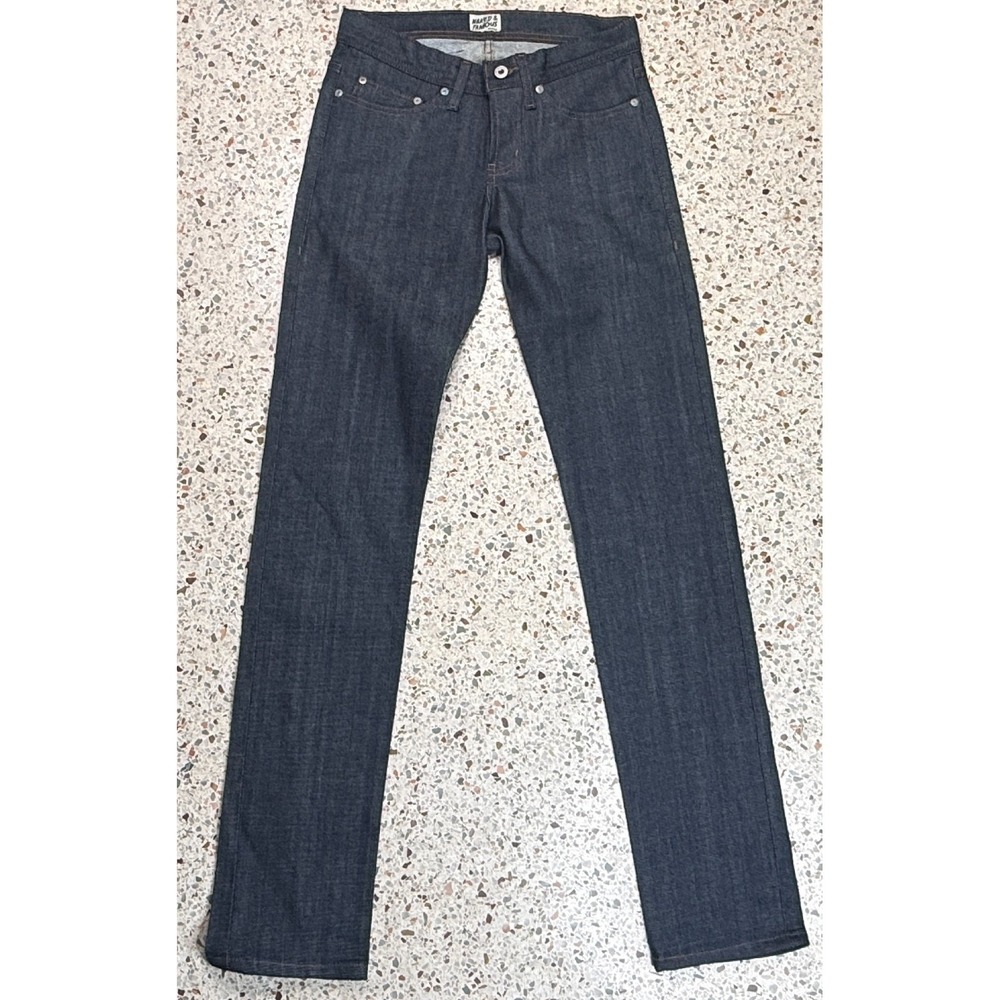 Naked & Famous‎ Weird Guy Stretch Selvedge Men's 5 Pocket Denim Jeans Size 28